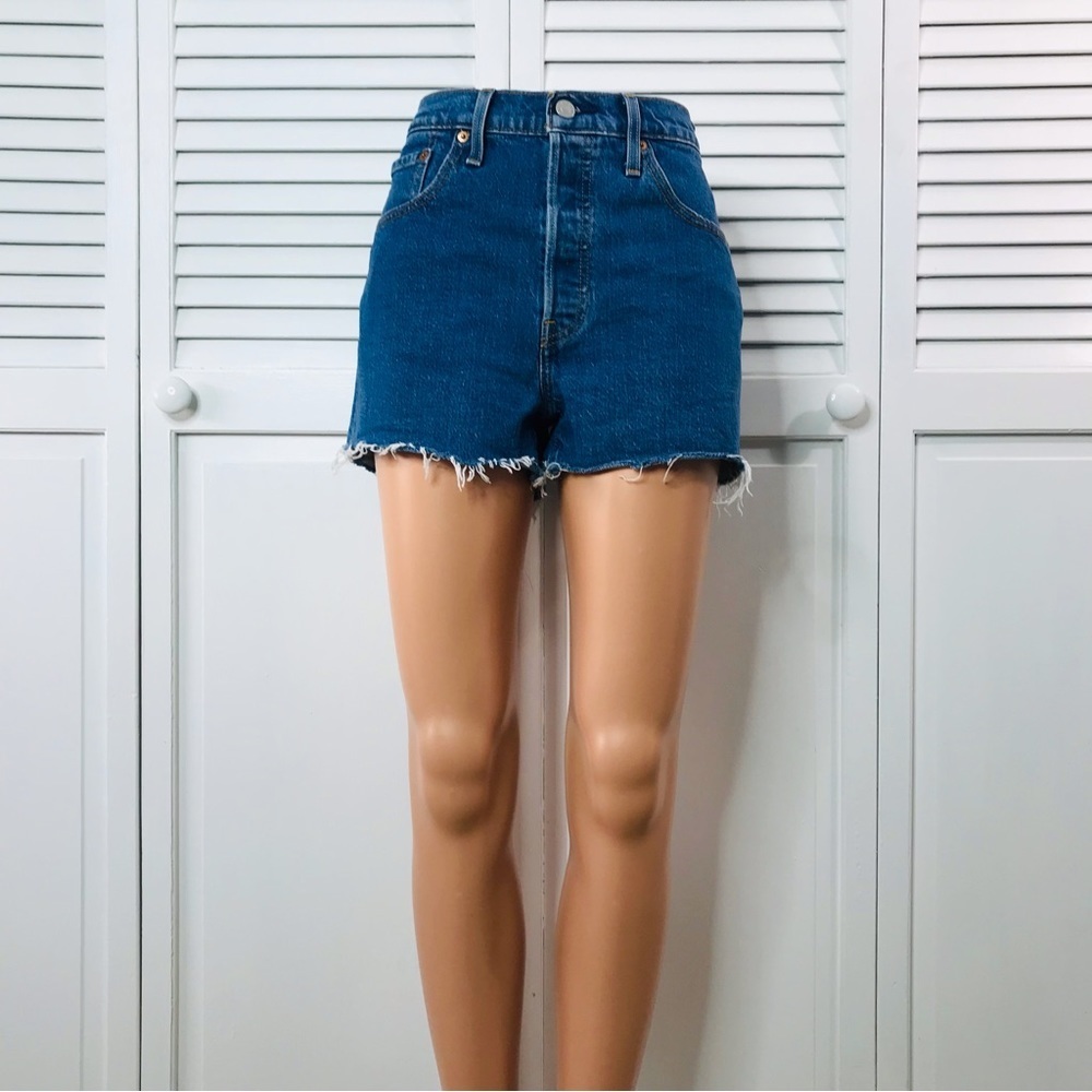 Levi's Blue Jean Shorts for Women